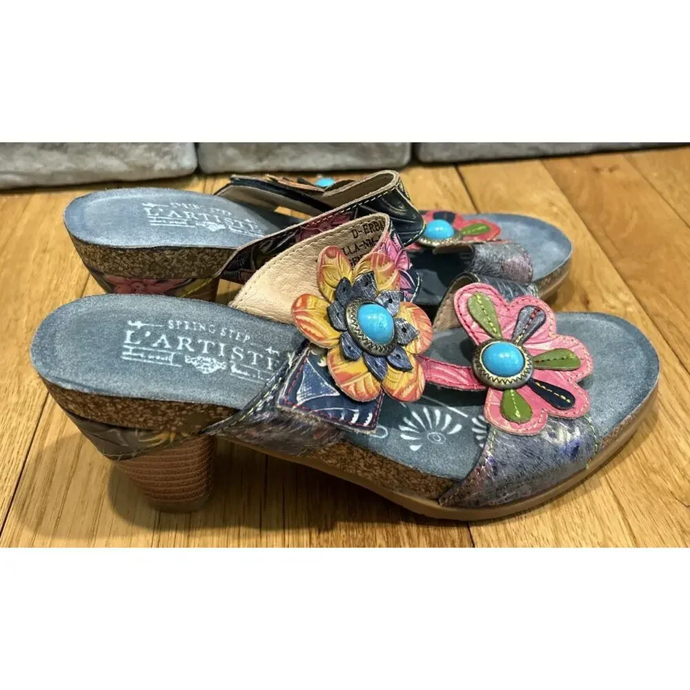 Women’s L‘Artiste By Spring Step Bari Sandals US 38 US 7.5 NWOB Shoes - Picture 2 of 6